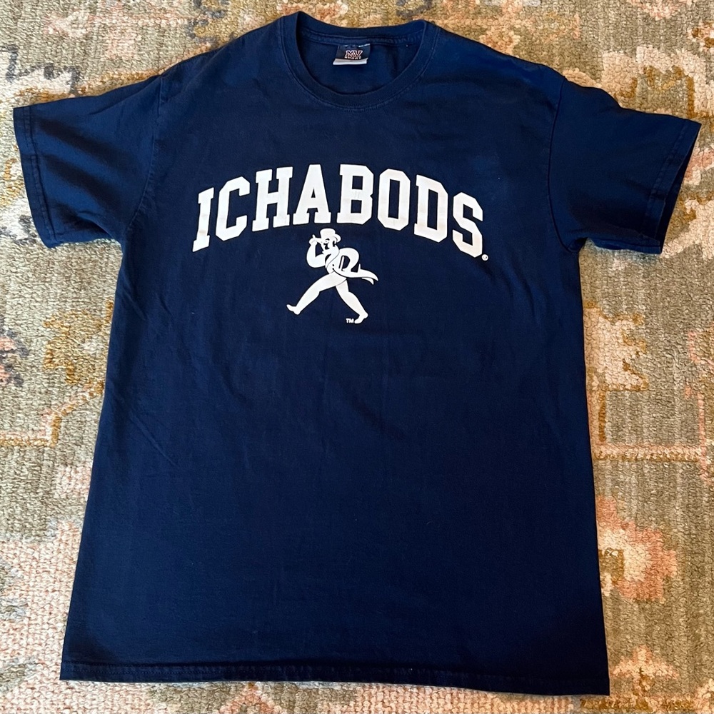 Washburn Ichabods MV Sport T-shirt Men’s Size Medium Color Navy‎